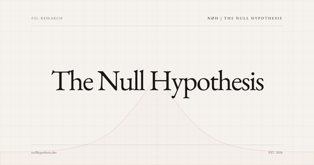 The Null Hypothesis | The Null Hypothesis